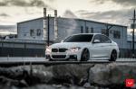 BMW M3 Sedan on Vossen Wheels (HF-1) 2018 года